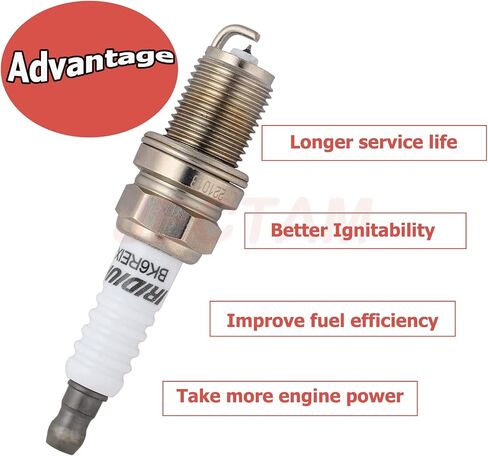 مقابس الإشعال البديلة للسيارات SK20R11 90919-01210 IRIDIUM SPACK SIPS 6 PCS متوافقة مع 1992-2012 LEXUS GS430 GX470 HS250H LS430 LX470 ، 4RUNNER CAMRY COROLLA RAV4 Sequoia Tundra 3297 in Saudi Arabia