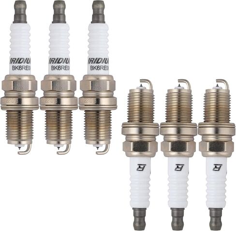 مقابس الإشعال البديلة للسيارات SK20R11 90919-01210 IRIDIUM SPACK SIPS 6 PCS متوافقة مع 1992-2012 LEXUS GS430 GX470 HS250H LS430 LX470 ، 4RUNNER CAMRY COROLLA RAV4 Sequoia Tundra 3297 in Saudi Arabia