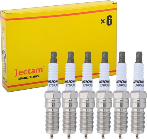 مقابس شرارة استبدال السيارات SP580 SP537 SP534 Iridium Spark Plugs LTR6DI-8 96588 6 PCS متوافقة مع Expedition Explorer F-150 Flex Taurus Transit-150 Transit-250 Transit-350 3.5L in Saudi Arabia