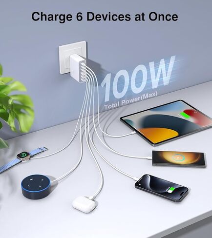 شاحن iPhone 16 15 وسلك كابل من النوع C إلى C بطول 10 أقدام، كتلة شحن USB C / iPad سريع التوصيل الجداري محول الطاقة مكعب صندوق الطوب لهاتف Apple iPhone 16 Pro Max/16/15 Plus/15 Pro/12.9/11 بوصة/Air 4/ الخامس/ميني in Kuwait