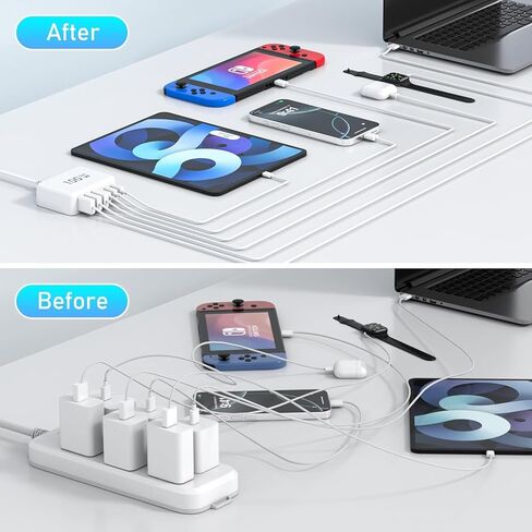 شاحن iPhone 16 15 وسلك كابل من النوع C إلى C بطول 10 أقدام، كتلة شحن USB C / iPad سريع التوصيل الجداري محول الطاقة مكعب صندوق الطوب لهاتف Apple iPhone 16 Pro Max/16/15 Plus/15 Pro/12.9/11 بوصة/Air 4/ الخامس/ميني in Kuwait