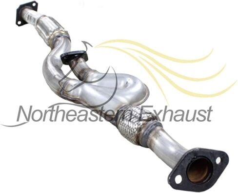 أنبوب المرنان يناسب 2005-2008 Hyundai Tucson 2.7L | 2005-2008 Kia Sportage 2.7L | الفولاذ المقاوم للصدأ | العادم الشمالي الشرقي | وشملت حشيات حرة in Saudi Arabia