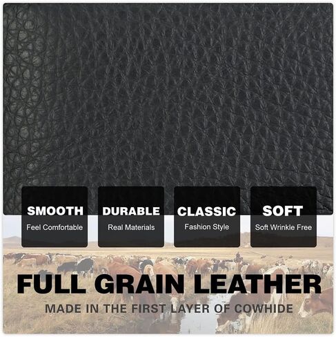 Full Grain Leather Kiss Lock Wallet for Women Coin Pocket Kiss Clasp Purse Small Card Holder Bifold Rfid Wallet (Black) in Saudi Arabia
