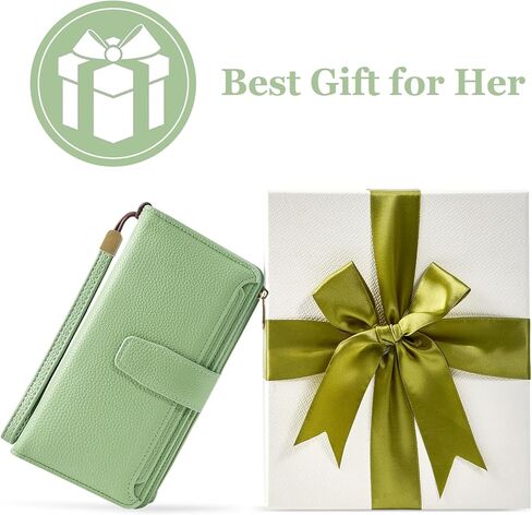 محافظ للنساء حامل بطاقة الائتمان مع RFID حظر المعصم السعة الكبيرة in Kuwait