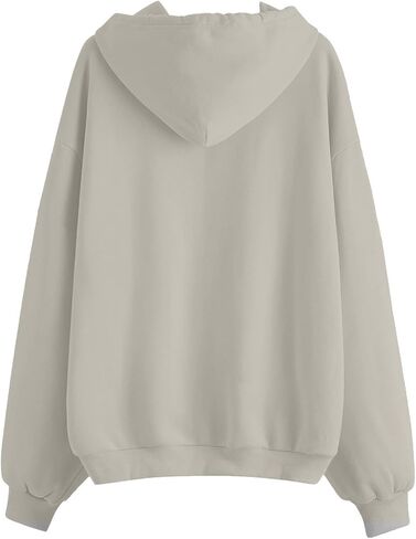 Hoodies zipper for Women 2025 العصرية طويلة الأكمام ذات الحجم الكبير تمرين الخريف الخريف الشتاء السترات المغطاة بعدم الرسوم in Kuwait
