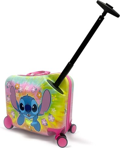 Disney Princess Ride on Abcase for Kids ، 18 '' 'Lugg-on Luggage with Wheels ، و Trolley Strailder Corder Light in Kuwait