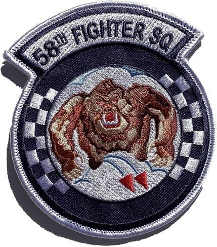58th Fighter Squadron Patch – Sew On in Saudi Arabia