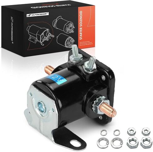 A-Premium Starter الملف اللولبي المتوافق مع Ford و Jeep و Mercury و Lincoln-F-150 ، F-250 ، F-350 ، Grand Wagoneer ، Cherokee ، Mustang ، E-350 Econoline Club ، Ranger ، Continental ، B-100 ، Bronco ، C700 in Saudi Arabia