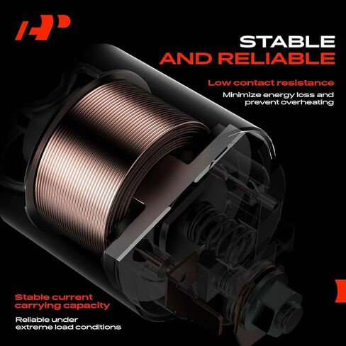 A-Premium Starter الملف اللولبي المتوافق مع Ford و Jeep و Mercury و Lincoln-F-150 ، F-250 ، F-350 ، Grand Wagoneer ، Cherokee ، Mustang ، E-350 Econoline Club ، Ranger ، Continental ، B-100 ، Bronco ، C700 in Saudi Arabia