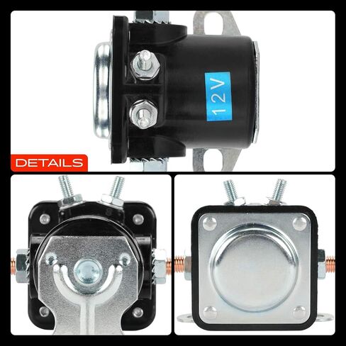 A-Premium Starter الملف اللولبي المتوافق مع Ford و Jeep و Mercury و Lincoln-F-150 ، F-250 ، F-350 ، Grand Wagoneer ، Cherokee ، Mustang ، E-350 Econoline Club ، Ranger ، Continental ، B-100 ، Bronco ، C700 in Saudi Arabia
