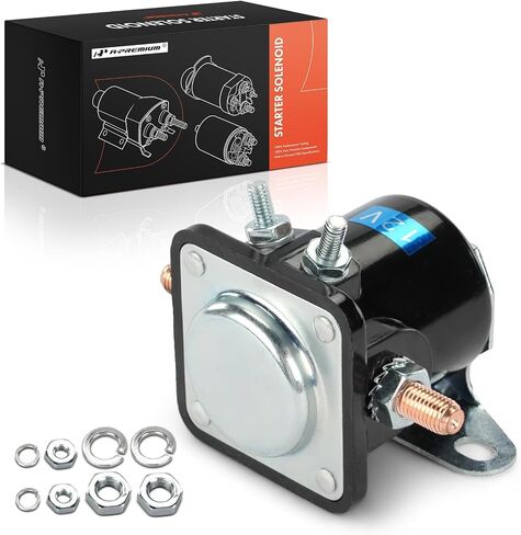 A-Premium Starter الملف اللولبي المتوافق مع Ford و Jeep و Mercury و Lincoln-F-150 ، F-250 ، F-350 ، Grand Wagoneer ، Cherokee ، Mustang ، E-350 Econoline Club ، Ranger ، Continental ، B-100 ، Bronco ، C700 in Saudi Arabia