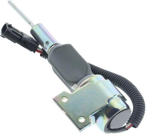 Solarhome 24V Fuel ShutOff Solenoid 3932530 3939701 SA-4756-24 SA-4891-24 6733-81-9110 6733-81-9130 for Cummins R220-5 R210-3 4BT 6BT 5.9L Engine Excavator in Saudi Arabia