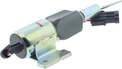 Solarhome 24V Fuel ShutOff Solenoid 3932530 3939701 SA-4756-24 SA-4891-24 6733-81-9110 6733-81-9130 for Cummins R220-5 R210-3 4BT 6BT 5.9L Engine Excavator in Saudi Arabia