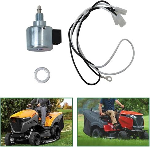 XSPANDER New Fuel Shut-Off Solenoid Kit Compatible for Craftsman T110 & Fit for Husqvarna YTH1842 Riding Mowers in Saudi Arabia