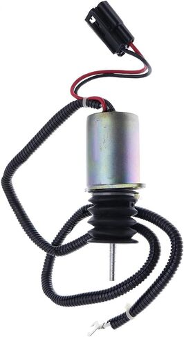 Fuel Shutoff Solenoid 12V AM124377 AM124379 AM102863 Compatible with John Deere Tractor 655 755 756 855 856 955 Skid Steer Loader 375 570 575 675 675B 3375 4475 5575 6675 7775 in Saudi Arabia