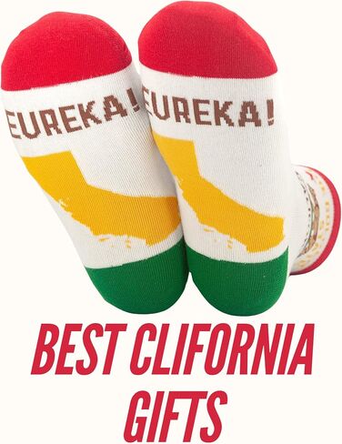 InnoBeta California Gifts Socks for Women Men, California Proud Flag Themed One Size Crew Socks, Eureka in Saudi Arabia