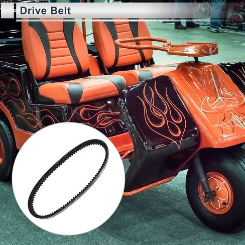 Drive Belt V-Belt Replace 36394-67G/36394-67 for Harley Davidson 2 Cycle Gas Golf Carts 1967-1981 in Saudi Arabia