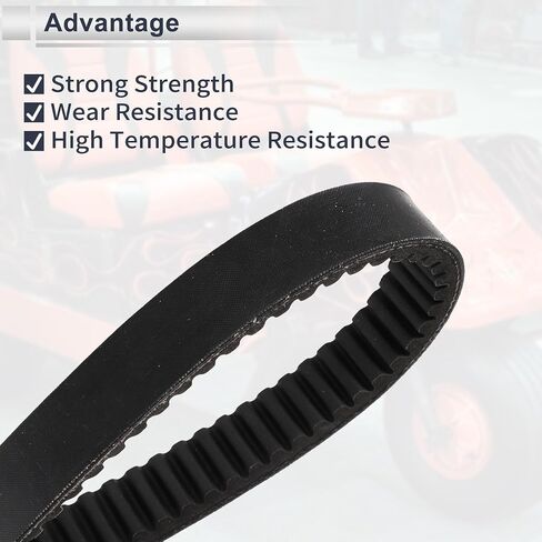 Drive Belt V-Belt Replace 36394-67G/36394-67 for Harley Davidson 2 Cycle Gas Golf Carts 1967-1981 in Saudi Arabia