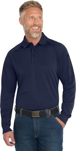 CornerStone Unisex Select Long Sleeve Snag-Proof Tactical Polo in Kuwait