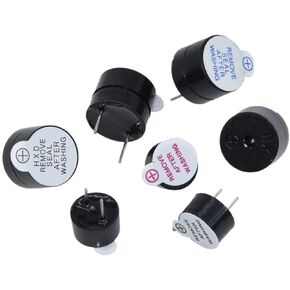 Active Buzzer Electromagnetic Long Continous Beep Tone Alarm Ringer MINI Active Piezo Buzzers Speaker 3v 5v 12V 12 * 9.5MM 9 * 5(12095 12V 10PCS) in Saudi Arabia