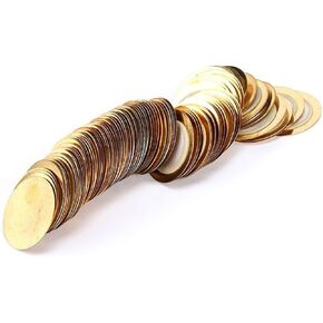 100pcs/lot 20mm Thickness 0.33mm Copper Piezo Disc for Buzzer Pressure Sensor Speaker in Kuwait