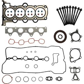 G4FD G4FJ Engine Gasket مجموعة كاملة مع رأس الأسطوانة الترباس ملائمة لهجة Hyundai Glse Elantra i30 Kona Tucson Kia Rio LX Optima Seltos 1.6L 2012-2020 22311-2b004 22321-2b700 in Kuwait