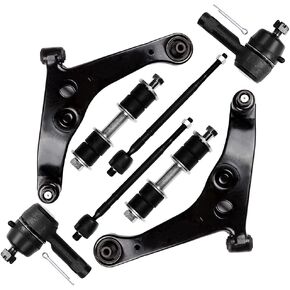 Front Control Arm And Ball Joint Tie Rod Suspension Kit Replacement for 2002-2006 for Mitsubishi Lancer - 8PCS Set in Saudi Arabia