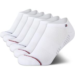 Tommy Hilfiger Women's Athletic Socks - 6 Pack Performance Cushion Low Cut Socks - Soft No Show Socks for Women (Size: 4-10) in Saudi Arabia
