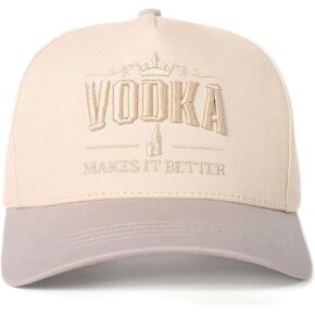 InnoBeta Vodka Gifts for Women Hat Cap, Funny Adjustable Embroidered Trucker Hat for Birthday Christmas in Kuwait