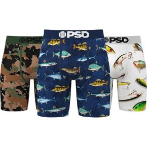 PSD Men Fresh Fresh Outdoors 3-Pack Boxer Boxer ، Multi ، S in Kuwait