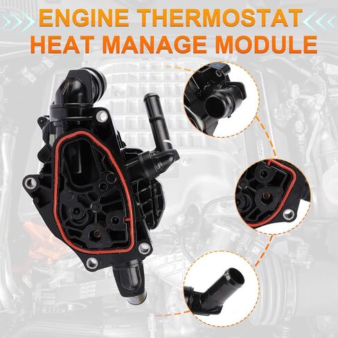 25600-2J100 Thermostat Housing Assembly Fits for Hyundai Elantra/Kona 2018 2019 2020 2021 2022 2.0L l4 OE 256002J100 25600 2J100 25600-2J100 in Saudi Arabia