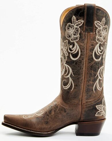 Shyanne Women's Lasy Floral Assorized Western Boot Snip Toe - BSWFA22L12 in Kuwait