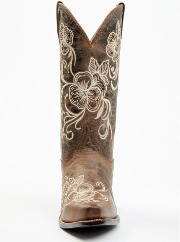 Shyanne Women's Lasy Floral Assorized Western Boot Snip Toe - BSWFA22L12 in Kuwait