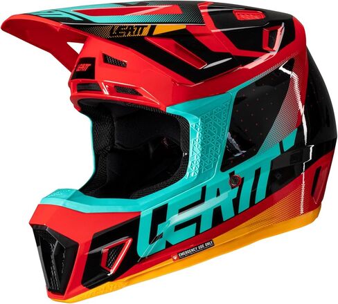 Latt Helment Kit Moto 7.5 V25 Red in Saudi Arabia