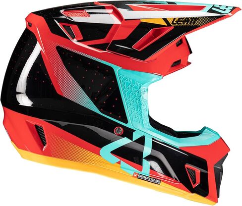 Latt Helment Kit Moto 7.5 V25 Red in Saudi Arabia