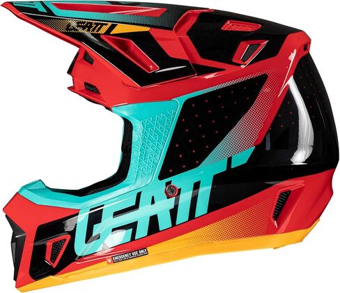 Latt Helment Kit Moto 7.5 V25 Red in Saudi Arabia