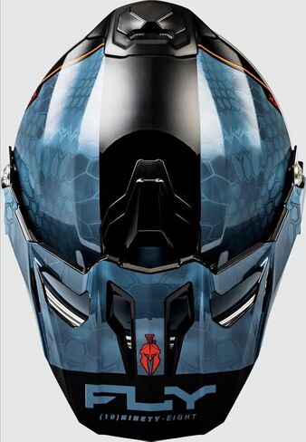 Fly Racing Trekker Kryptek إخفاء خوذة (قائمة/أسود/أحمر ، X-Small) in Saudi Arabia
