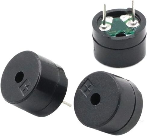 10PCS HC12085 16Ω 42Ω Electromagnetic Buzzer 12085 Passive Buzzer Split Speaker 12 * 8.5MM 12X8.5MM 16ohms 42ohms AC 1.5V 3V 5V(10pcs HC12085 42ohms) in Saudi Arabia