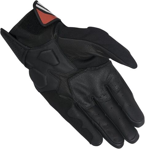Alpinestars Men's Booster Motorcycle Riding Glove, Black/Red, 3X-Large in Saudi Arabia