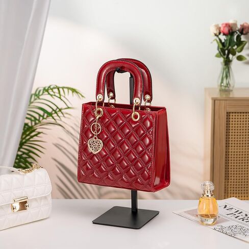 pickpiff 3 Pack Purse Holder Handbag Display Stand: Black Hanger Rack for Bags, Purses, and Wreath, Adjustable Hook Stand for Tabletop, Closet, and Retail Use for Vendors in Kuwait