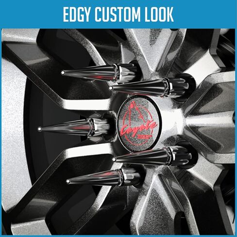 إكسسوارات العجلات أجزاء 20 PCS M12x1.5 12x1.5 Thread Spike Spline 4.40 "LUG LUG NUTS Chrome 7/8" و 13/16 " in Saudi Arabia
