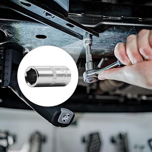 YXQ 10mm Sockets, 6 Point 1/4 Inch Drive Shallow Socket Set, 20Pcs in Kuwait