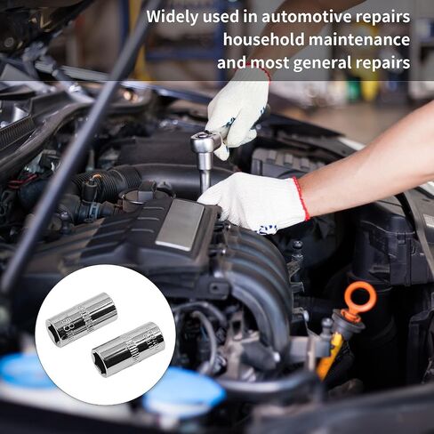 YXQ 10mm Sockets, 6 Point 1/4 Inch Drive Shallow Socket Set, 20Pcs in Kuwait