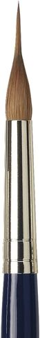 da Vinci Watercolor Series 5519 Maestro Paint Brush, Long Needle-Sharp Liner Kolinsky Red Sable with Kazan Squirrel Body, Size 12 (5519-12) in Saudi Arabia