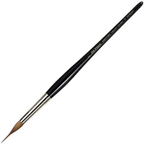 da Vinci Watercolor Series 5519 Maestro Paint Brush, Long Needle-Sharp Liner Kolinsky Red Sable with Kazan Squirrel Body, Size 12 (5519-12) in Saudi Arabia