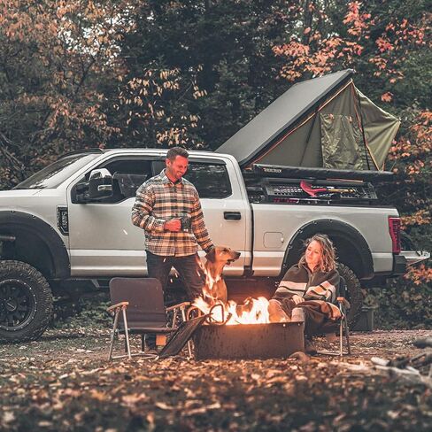 RealTruck Gorack/Overland Truck Rack | يناسب 2019-2024 RAM 1500 ، 5.7 'سرير - أسود | 9550101 in Saudi Arabia