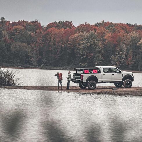RealTruck Gorack/Overland Truck Rack | يناسب 2019-2024 RAM 1500 ، 5.7 'سرير - أسود | 9550101 in Saudi Arabia