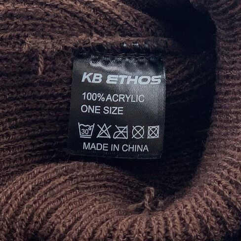 KBETHOS Comfortable Soft Slouchy Beanie Collection Cotton Knit Acrylic Winter Warm Ski Baggy Hat Unisex Various Styles in Kuwait
