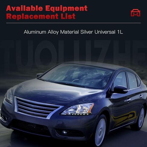 Coolant Overflow Recovery Reservoir Tank ASTOU W/Sensor & Cap Expansion Tank 1L Universal White Only Applicable to the Corresponding Capacity the Vehicle Model does not Affect in Saudi Arabia