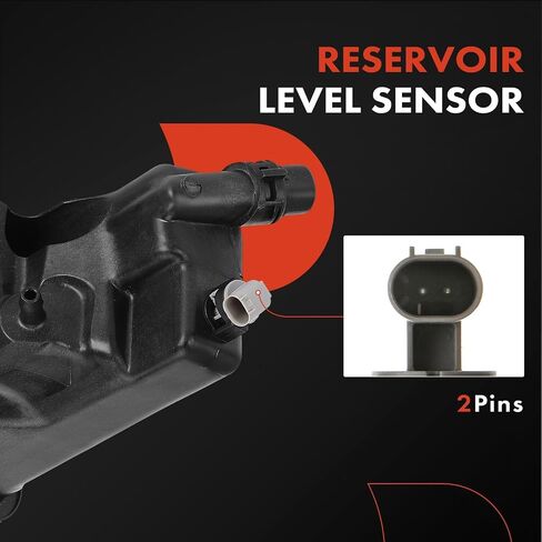 A-Premium Engine Coolant Overflow Recovery Reservoir Tank [w/Cap & Sensor] Compatible with BMW 128i 135i 323i 325i 328i 330i 335i 325xi 328xi 335xi 335is 328i xDrive X1 Z4, Replace # 17137567462 in Saudi Arabia
